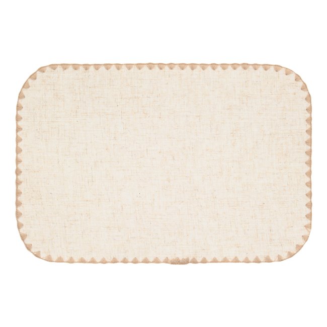 Placemat SET TABLE SANDRINE BEIGE, 45x30cm