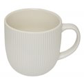 Mug Strata, white, 360ml, H8.9x11.4x8.9cm