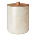 Dust bin with acacia wooden lid Come, 5L, H25.3cm, D18.5cm