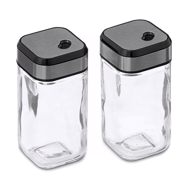 Salt and pepper set, H10x4.5x4.5cm