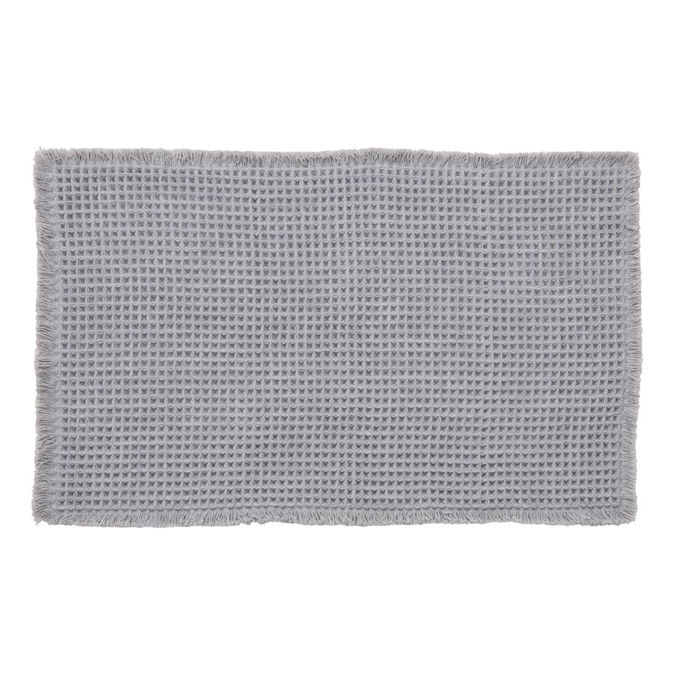 Коврик для ванной Honeycomb grey, серый, 50x80cm