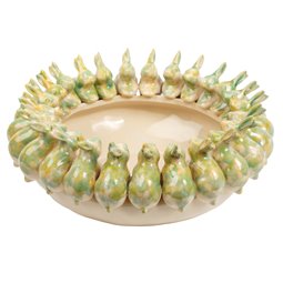 Decorative tray Little Bunny, H15cm, D37.5cm