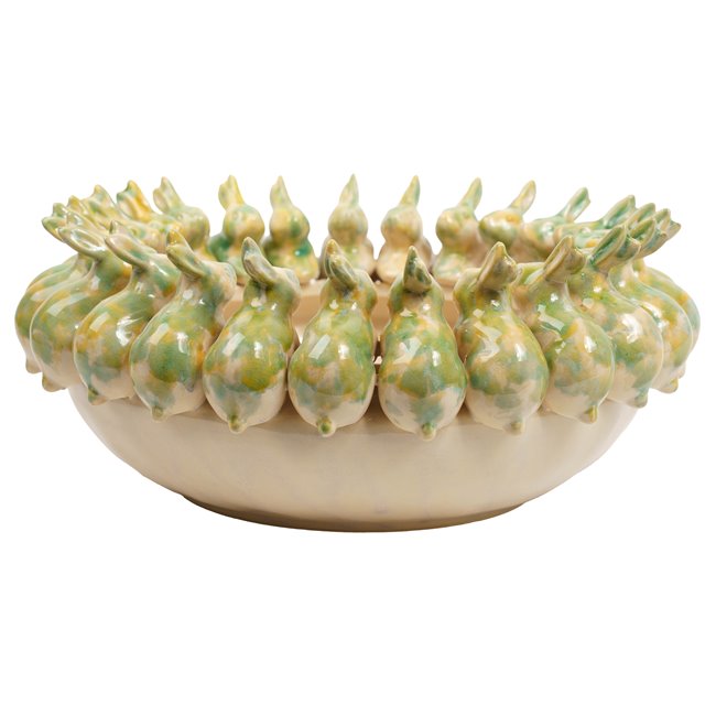 Decorative tray Little Bunny, H15cm, D37.5cm