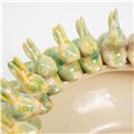 Decorative tray Little Bunny, H15cm, D37.5cm