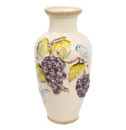 Vase Grapes, H38.2cm, D20cm
