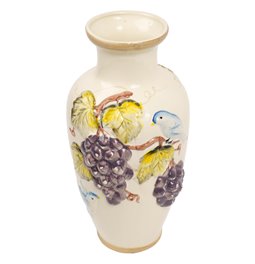 Vase Grapes, H38.2cm, D20cm