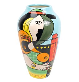 Vase Woman from Malaga, H37.5cm, D23cm