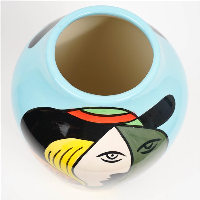 Vase Woman from Malaga, H37.5cm, D23cm