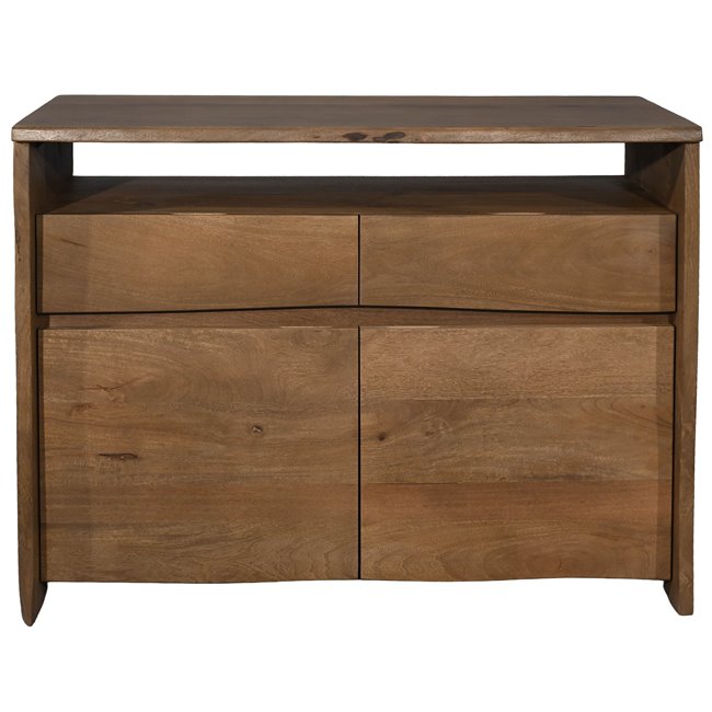 Sideboard Sady, 2 doors/2 drawers, mango wood, H90x110x45cm
