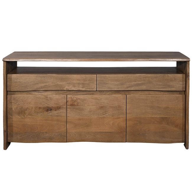 Sideboard Sady, 3 doors/2 drawers, mango wood, H90x170x45cm