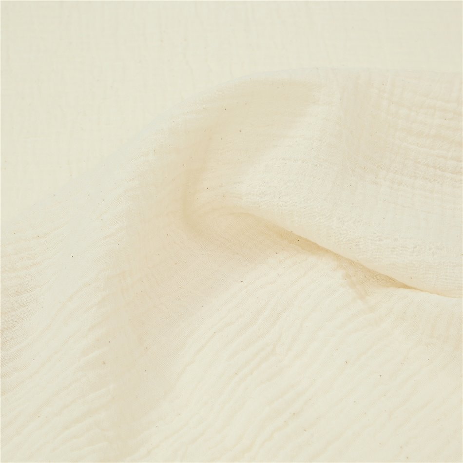 Tablecloth Gaze, warm white, cotton, 150x250cm