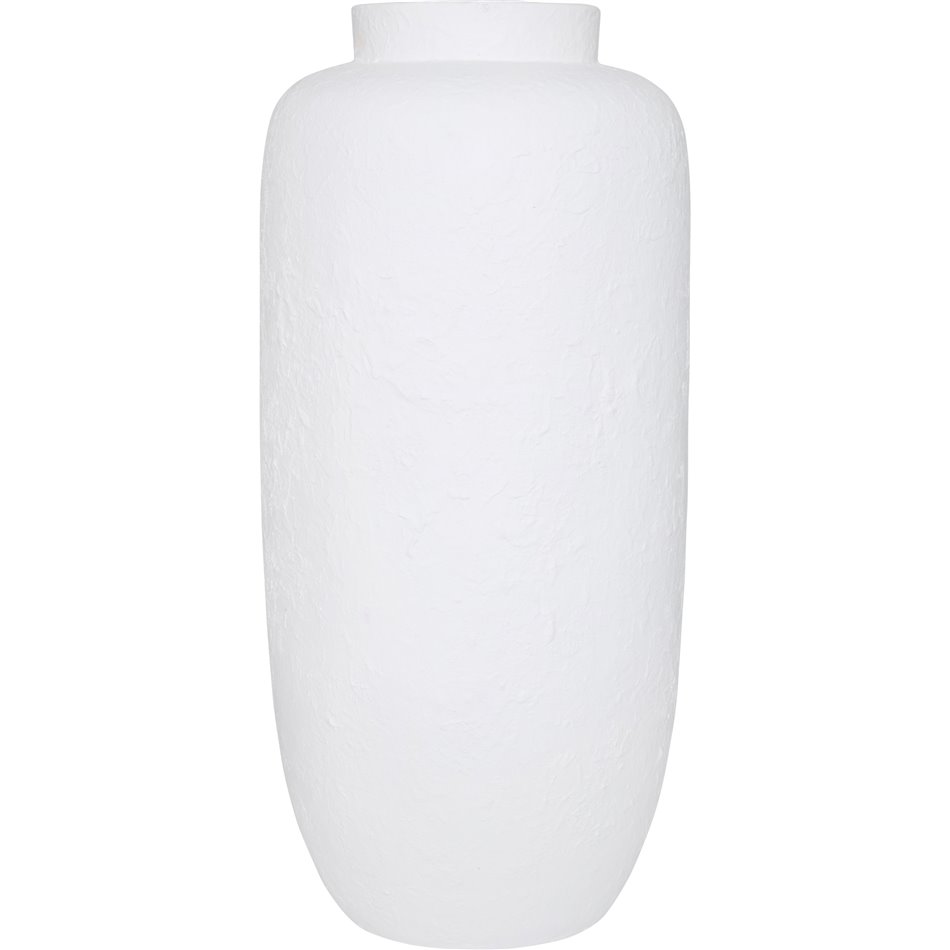 Vase ELENE, white, H66cm, D30cm