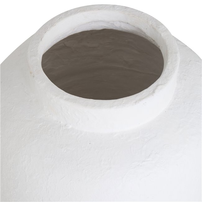 Vase ELENE, white, H66cm, D30cm
