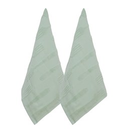 Кухонные полотенца Terry, в комплекте 2 шт., зеленый, 45x70cm