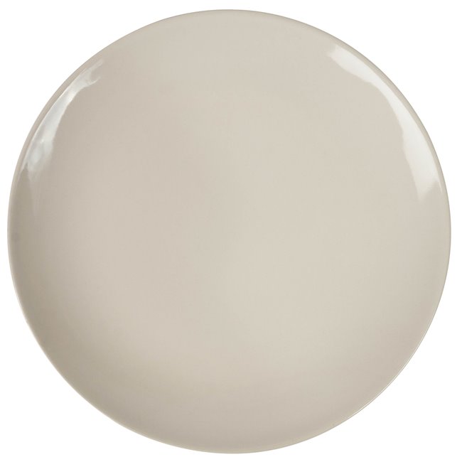 Набор посуды Onda Ivory rond, на 6 персон, 18 шт., цвет слоновой кости, D26cm/D21cm/D20cm