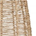 Pendant lamp Titus, jute lampshade, H75-145cm, D26.5cm, E27 40W(MAX)