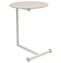 Приставной столик Easy Living Greige, MDF/сталь, 49x46cm H64cm