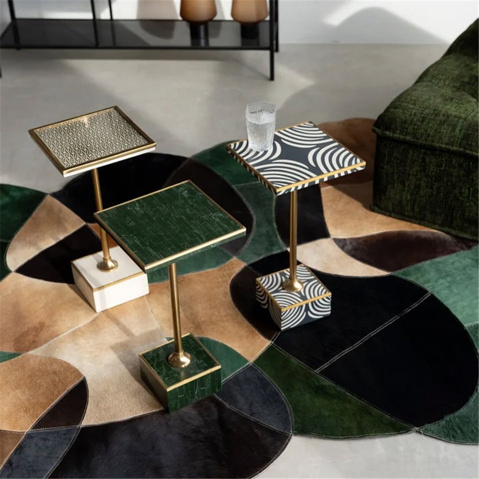 Приставной столик Grazia, MDF/сталь, 25x25cm H50cm