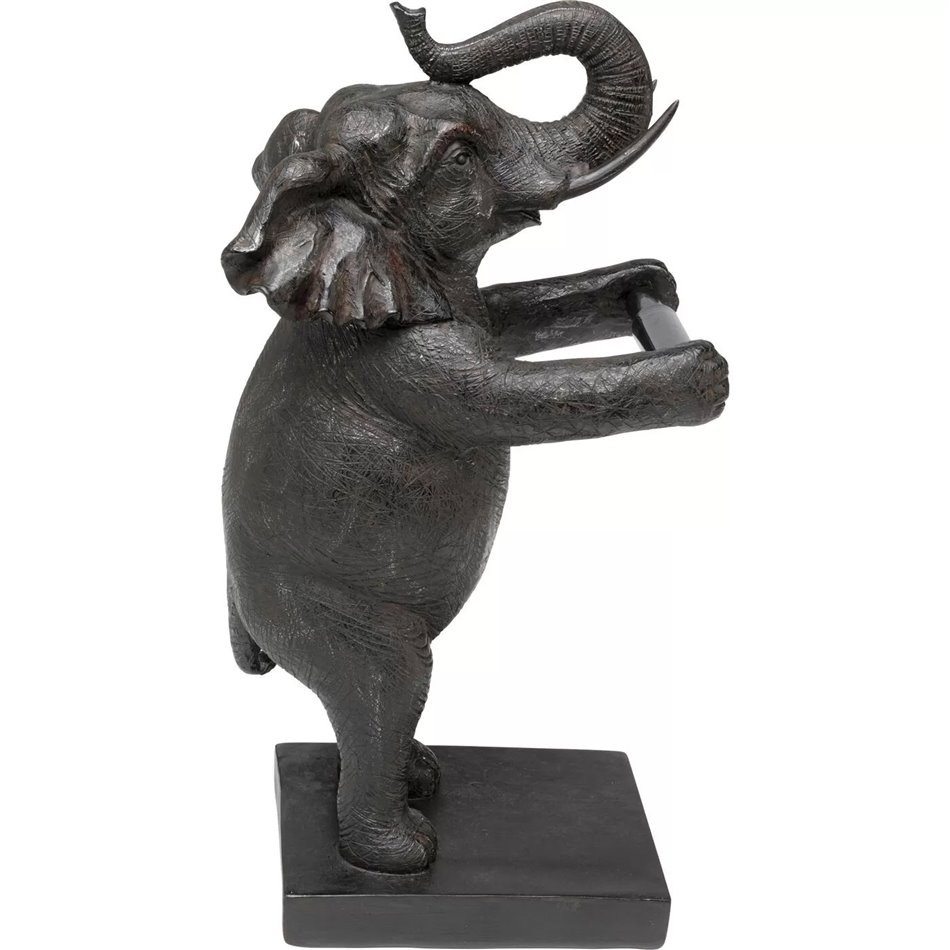 Держатель для туалетной бумаги Elefant, темно-коричневый, H42x22x17cm