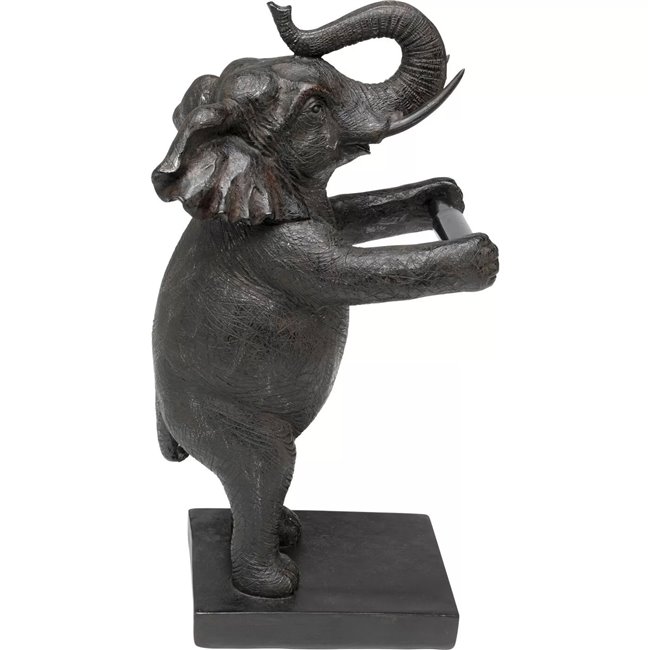 Держатель для туалетной бумаги Elefant, темно-коричневый, H42x22x17cm