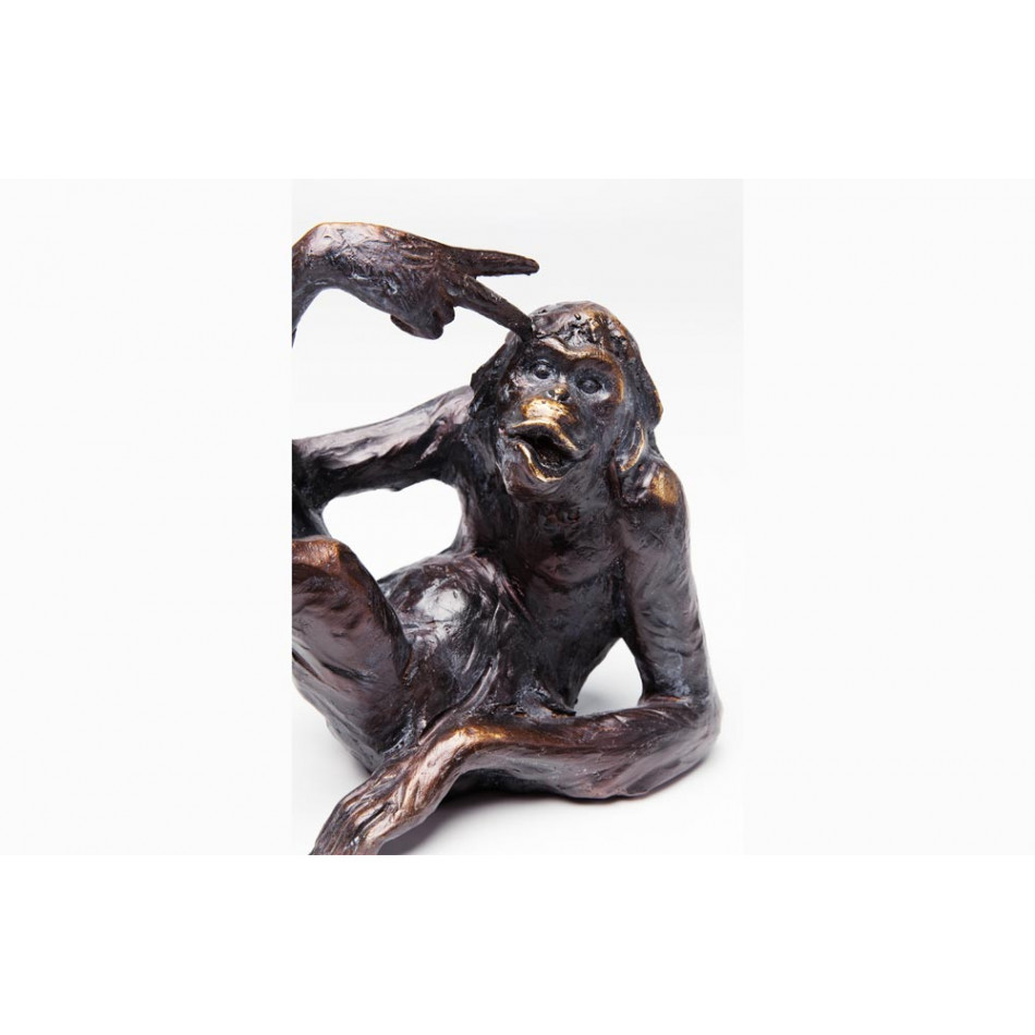 Bookend Monkey, set of 2, 17x20x10cm