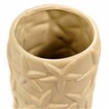 Vase Shana, ceramic, beige, H26cm, D10.5cm