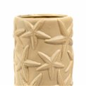 Vase Shana, ceramic, beige, H26cm, D10.5cm