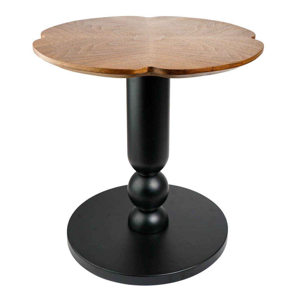 Приставной столик Wallern, MDF/металл, D50cm H46cm