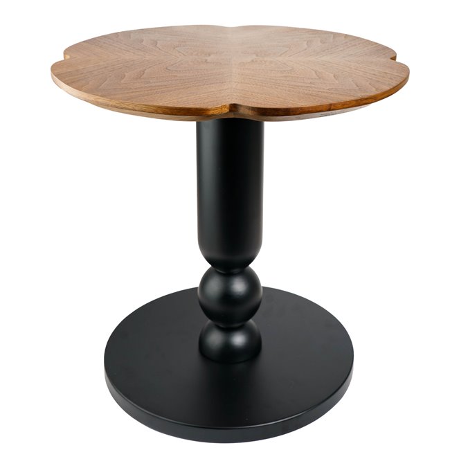 Приставной столик Wallern, MDF/металл, D50cm H46cm