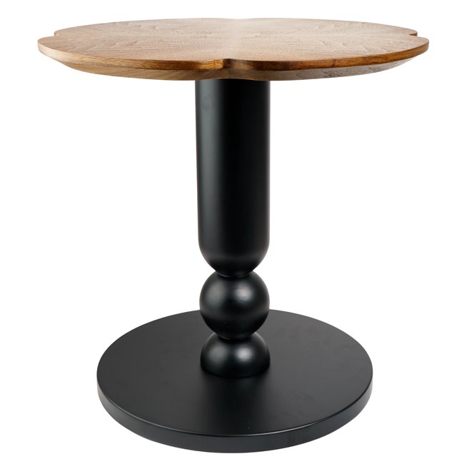 Приставной столик Wallern, MDF/металл, D50cm H46cm