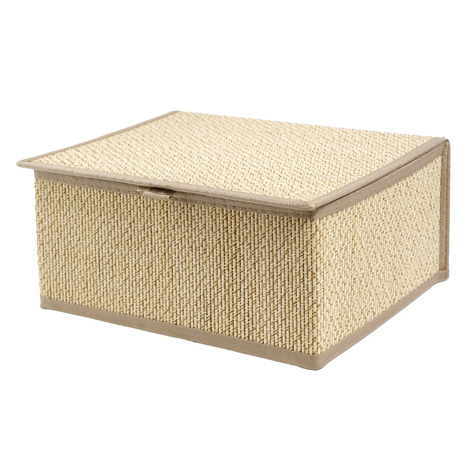 Basket Stemy L, bamboo, H15x25x32cm