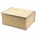 Basket Stemy M, bamboo, H13.5x22x29cm