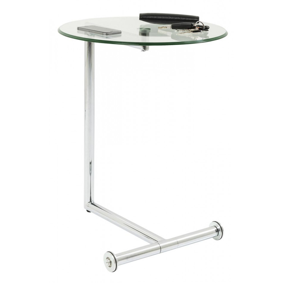 Side table Easy Living Clear, D46x65x51cm