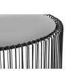 Coffee table Wire Black, H33x69x69cm