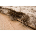 Carpet Latwist, brown, 80x150cm