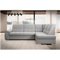 Угловой диван Elsado R, раздвижной, Sola 04, серый, H95x272x192cm