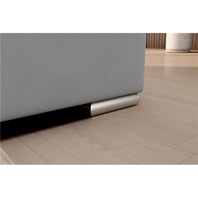 Угловой диван Elsado R, раздвижной, Sola 04, серый, H95x272x192cm