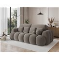 Sofa bed Elcotonn, sleeping function, Royal 20, boucle, beige, H105x256x119cm