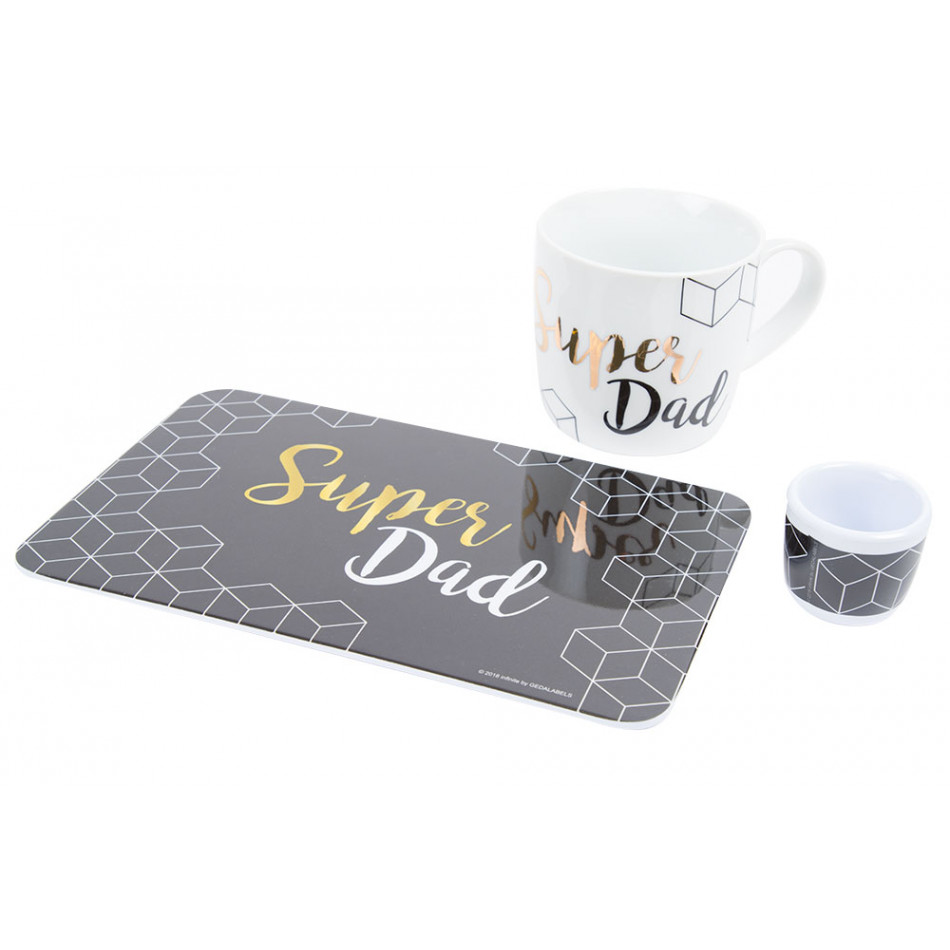 Set Super Dad Gold, 3 items