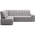 Угловой диван Elsado L, раздвижной, Gojo 04, серый, H95x272x192cm
