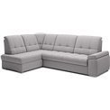 Угловой диван Elsado L, раздвижной, Gojo 04, серый, H95x272x192cm
