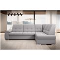 Угловой диван Elsado R, раздвижной, Gojo 04, серый, H95x272x192cm