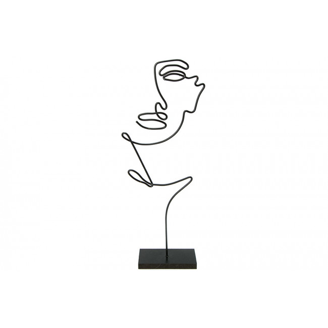 Декоративная фигура Face Dent, 11x5x37.5cm