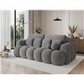 Sofa bed Elcotonn, sleeping function, Paolli 04, grey, H105x256x119cm