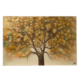 Canvas wall art With Tree, 150x4x100cm