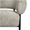 Armchair Davor, grey 2, H71x82x74cm, seat height 45cm