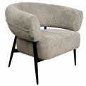 Armchair Davor, grey 2, H71x82x74cm, seat height 45cm