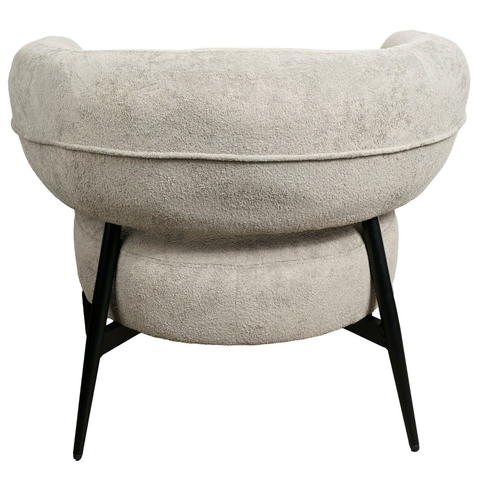 Armchair Davor, grey 2, H71x82x74cm, seat height 45cm