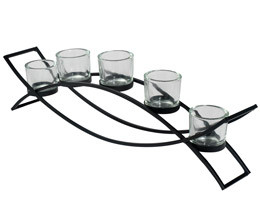 CANDLESTICKS AND CANDLES