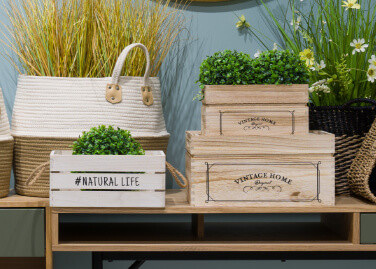 КОРОБКИ И КОРЗИНЫ